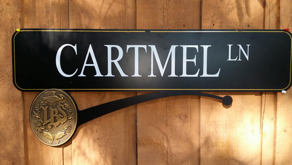 Custom Signage on Cartmel Street Sign